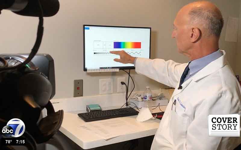 Dr. Mark Liebetreu warns that too much screen time can result in dry eyes, headaches and trouble sleeping. But blue light blocking glasses can help.