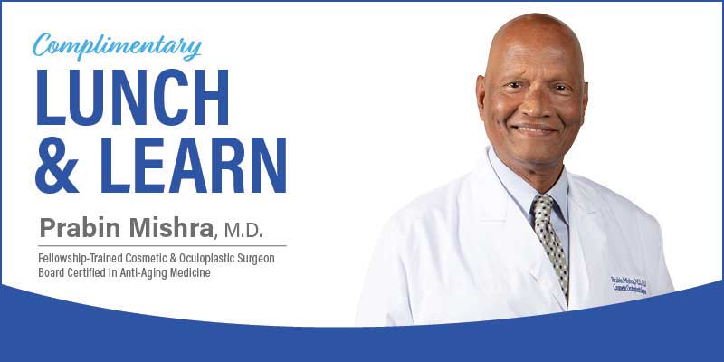 September 15 Seminar with Dr. Mishra: Bladeless Eyelid Surgery